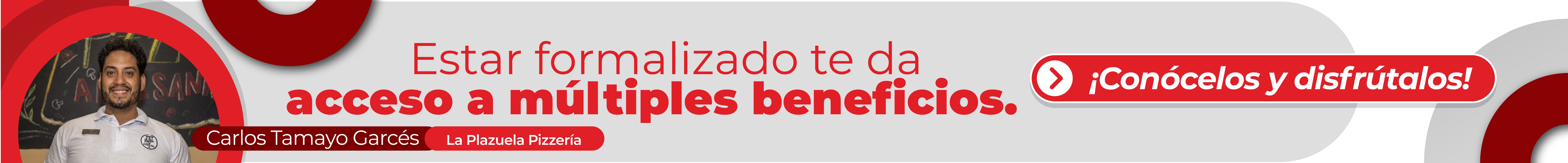 Beneficios empresario formalizado